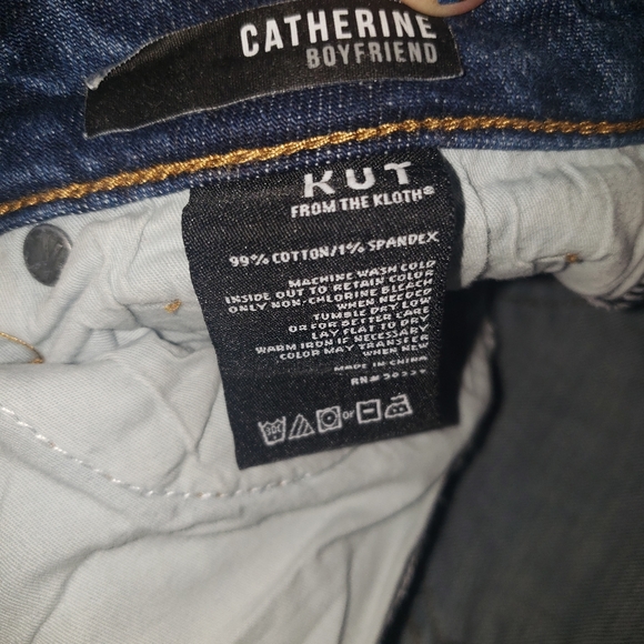 Kut From The Kloth Jeans size 2 Catherine Boyfriend - Picture 6 of 8